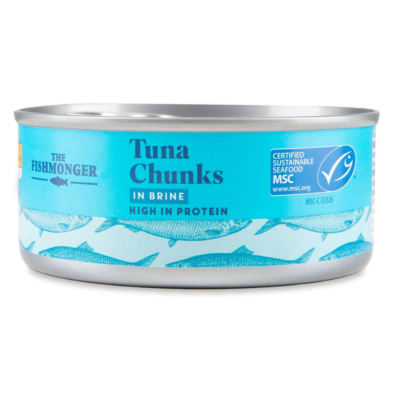 Tuna chunks in brine 580g (British brand)