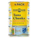 Tuna chunks in sunflower oil 4 pack 580g (British brand)