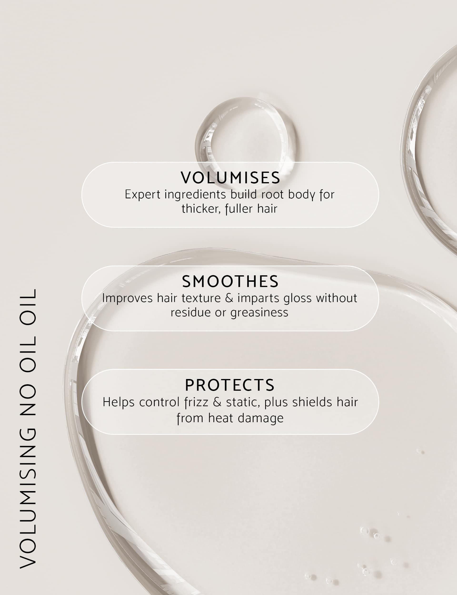 Percy & Reed volumising hair serum for fine hair 60ml (British brand)