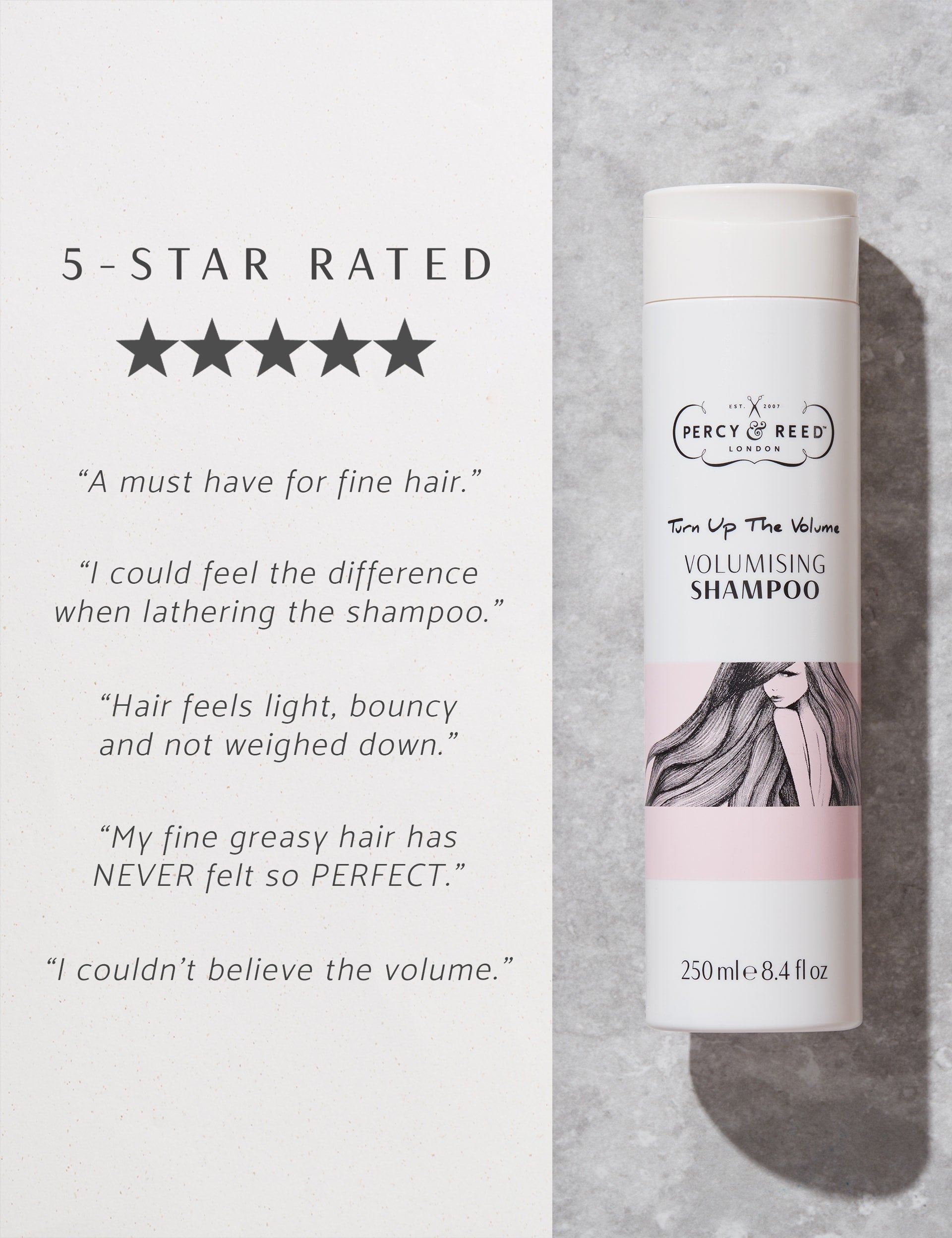 Turn Up The Volume Volumising Shampoo 250ml