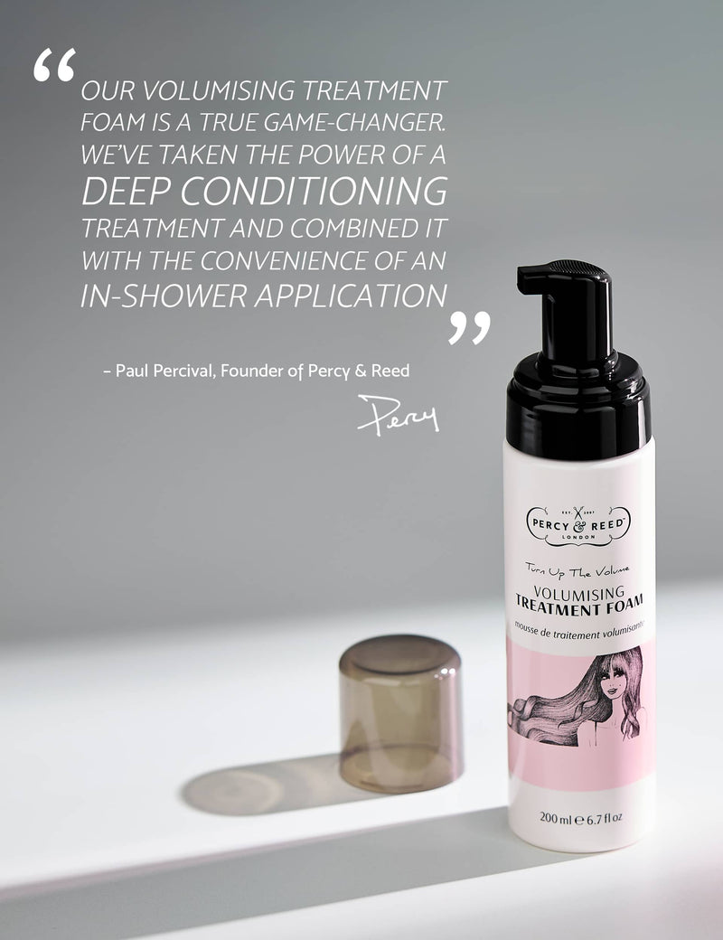 Percy & Reed Volumising Treatment Foam 200ml (British brand)