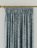 Joules Twilight Ditsy pure cotton pencil pleat curtains (British brand)