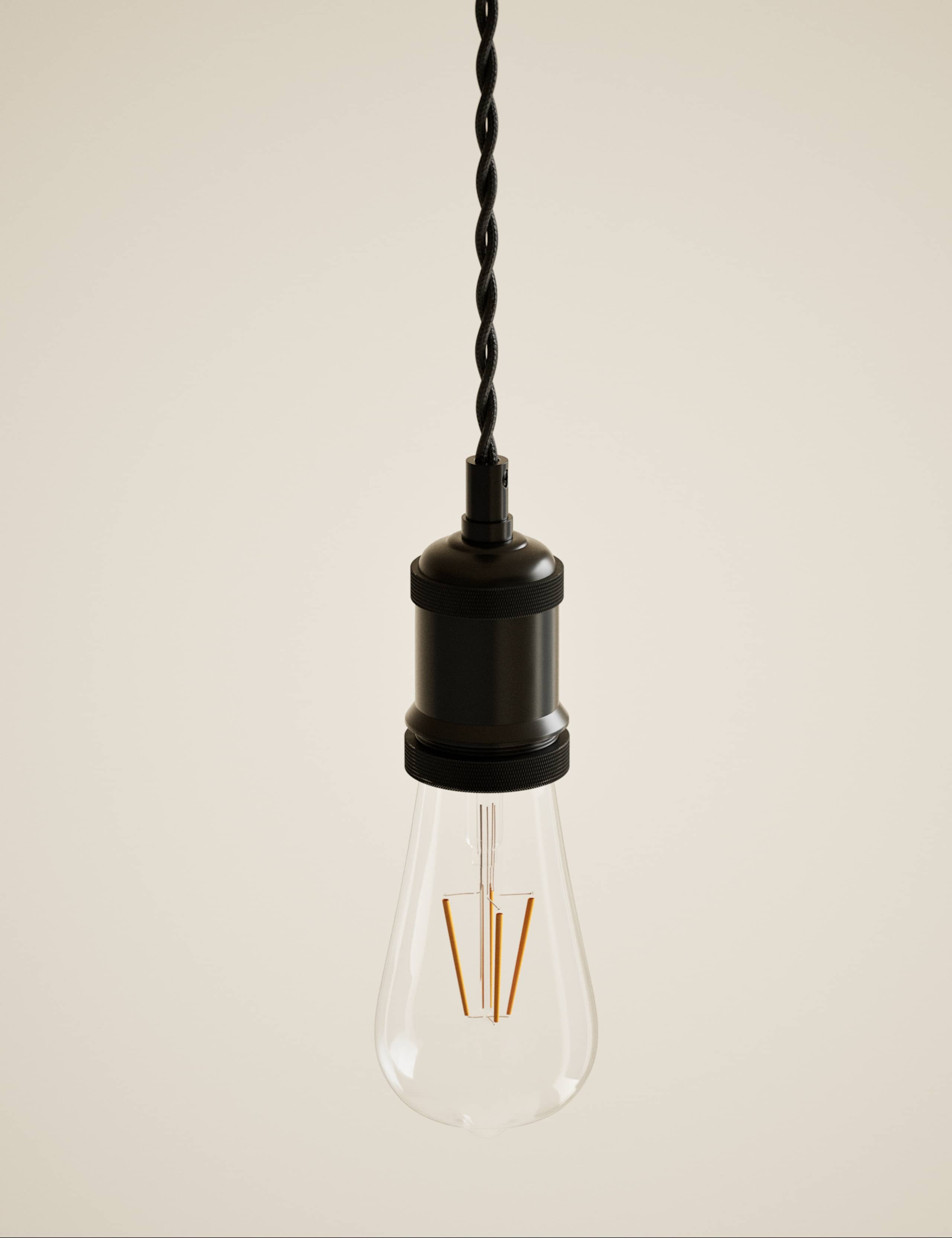Twisted Chain Lighting Cable Kit pendant light accessory - British product