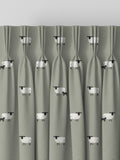 Sophie Allport sheep design made to measure curtains, UK version