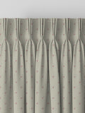 Sophie Allport Hearts curtains in pale pink on grey, imported from the UK