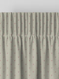 Sophie Allport Hearts curtains in pale pink on grey, imported from the UK
