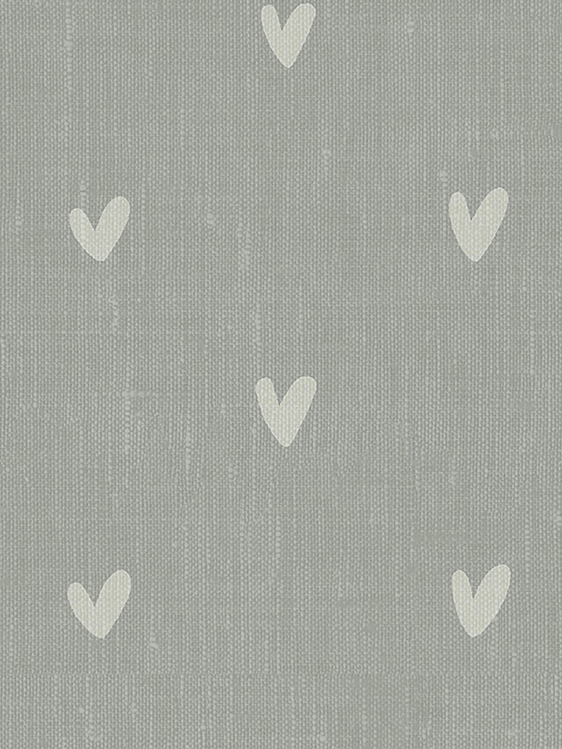 Sophie Allport grey hearts made to measure curtains, UK version