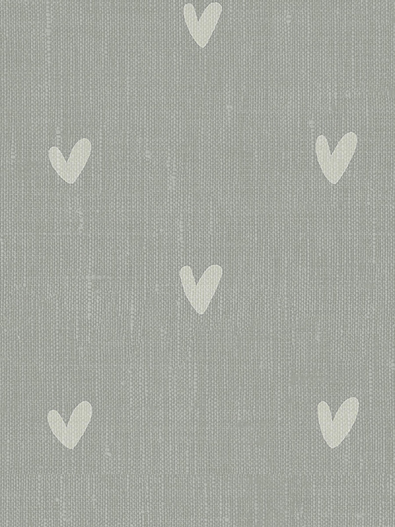 Sophie Allport grey hearts made to measure curtains, UK version