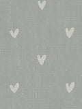 Sophie Allport grey hearts made to measure curtains, UK version