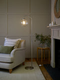 Brass Bourton Floor Lamp