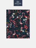 Joules French Navy Fields Edge Floral Wallpaper, imported from the UK