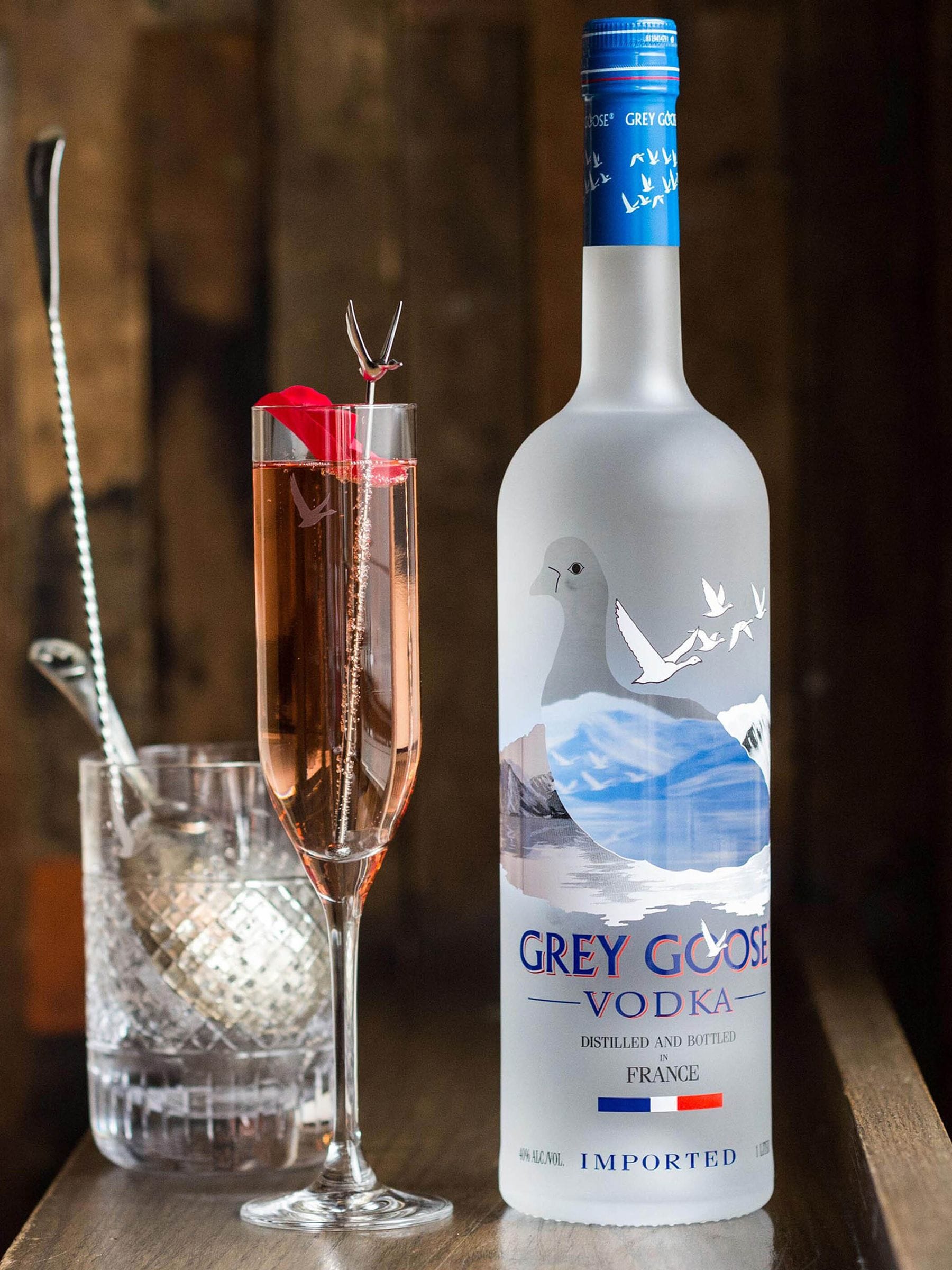 Vodka Grey Goose 70cl, versión británica