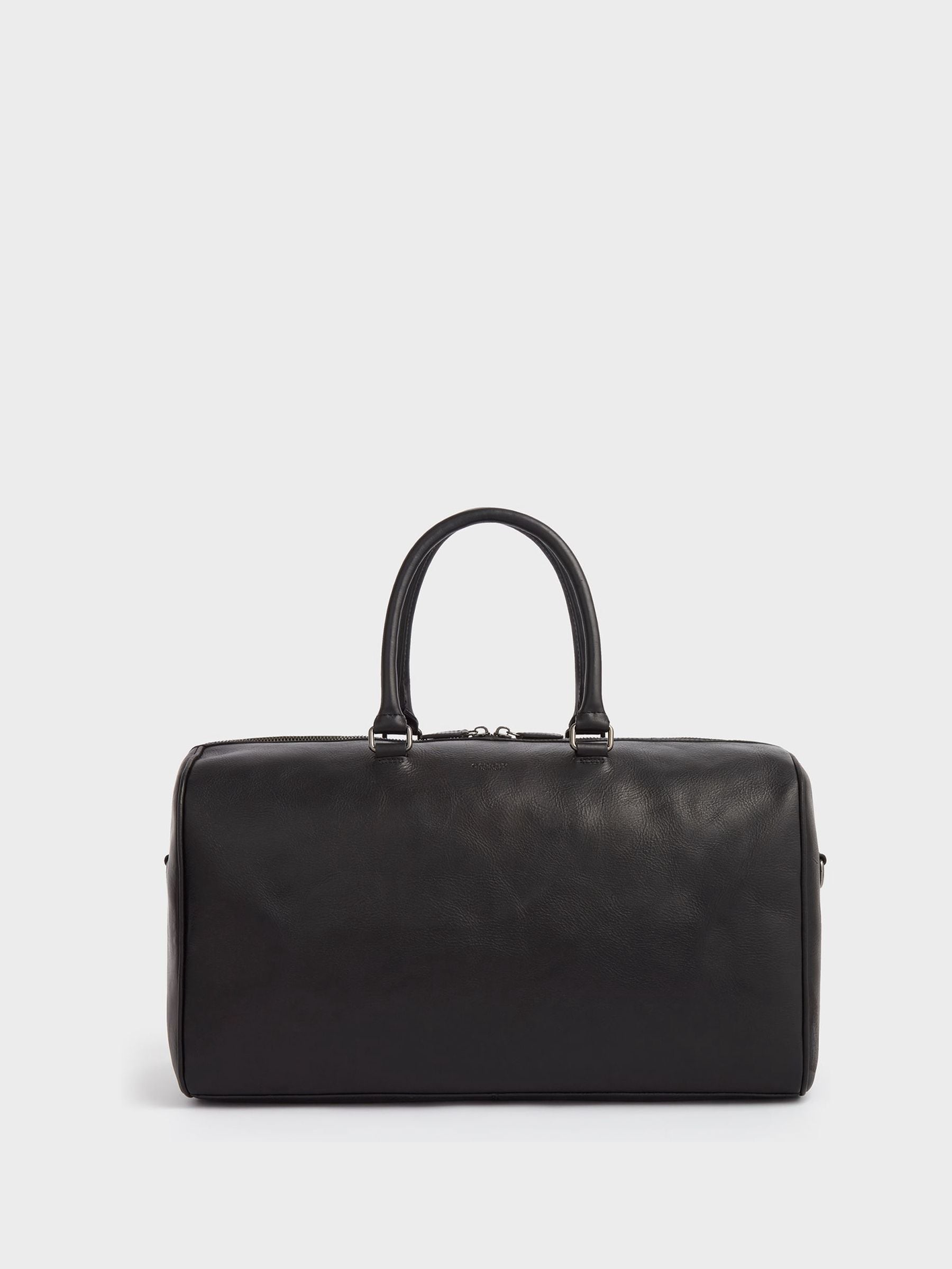 Osprey London Black Carter leather holdall - British product