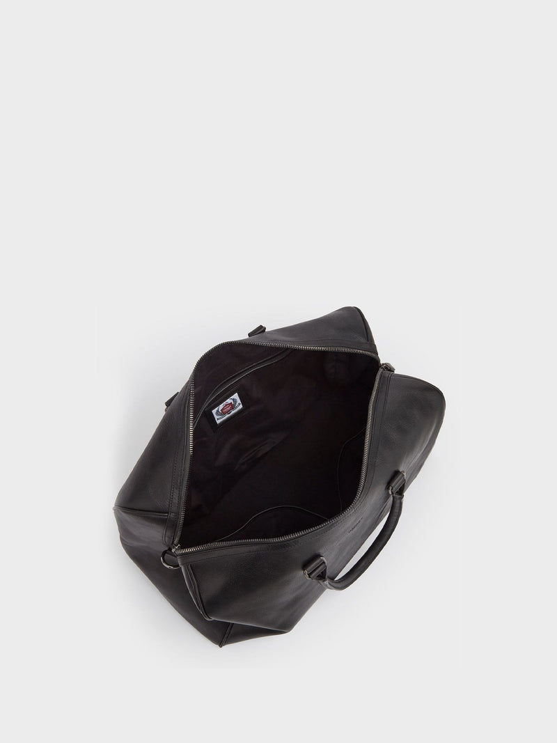 Osprey London Black Carter leather holdall - British product