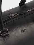 Osprey London Black Carter leather holdall - British product