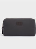 Osprey London The Small Grantham Waxed Canvas and Leather Washbag - Green