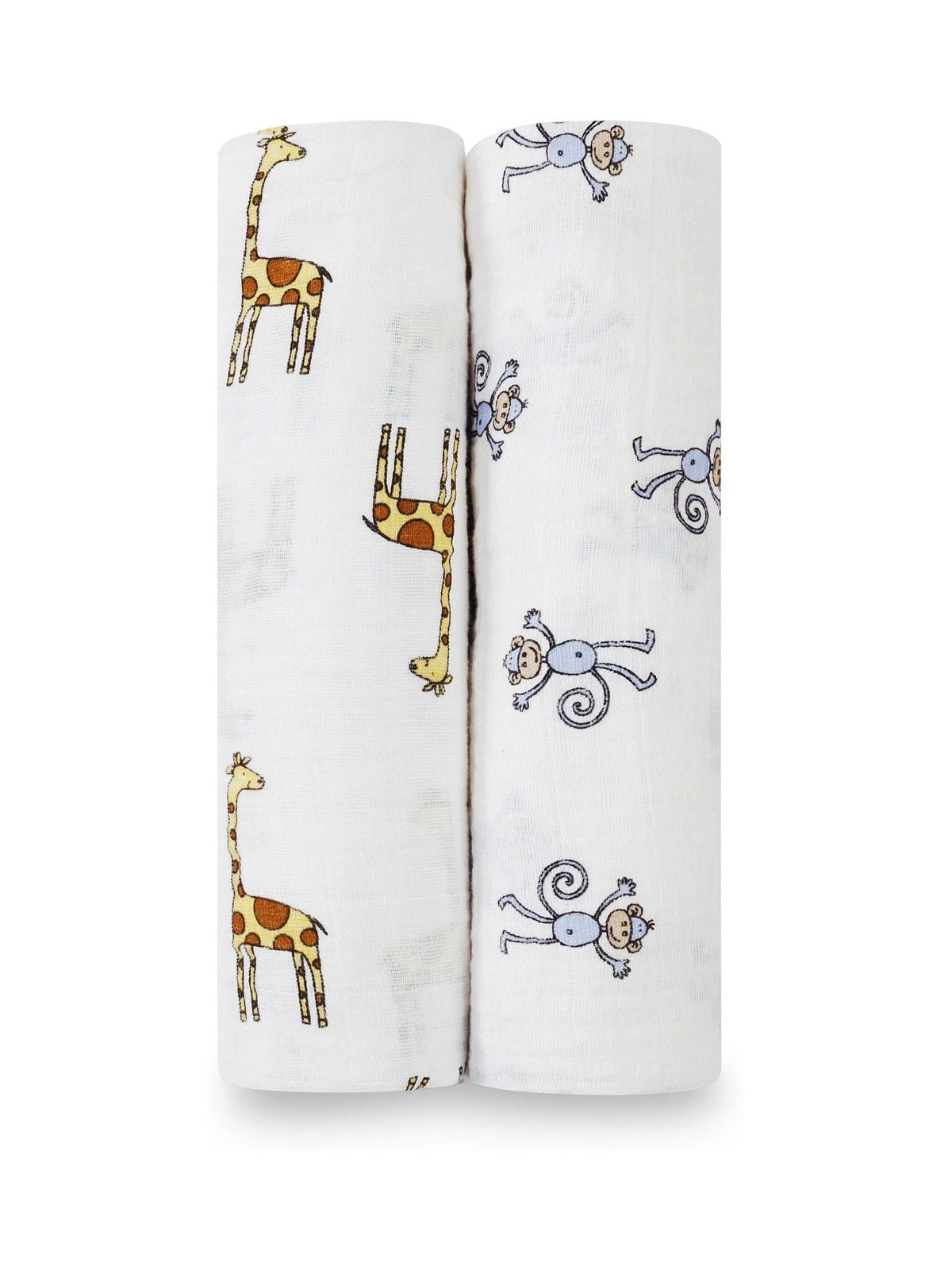 aden + anais jungle jam muslin baby blanket 2-pack, UK version