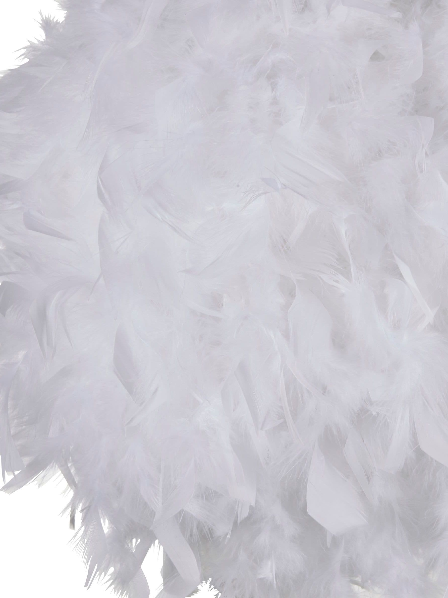 glow White Feather ceiling light 40cm, UK version