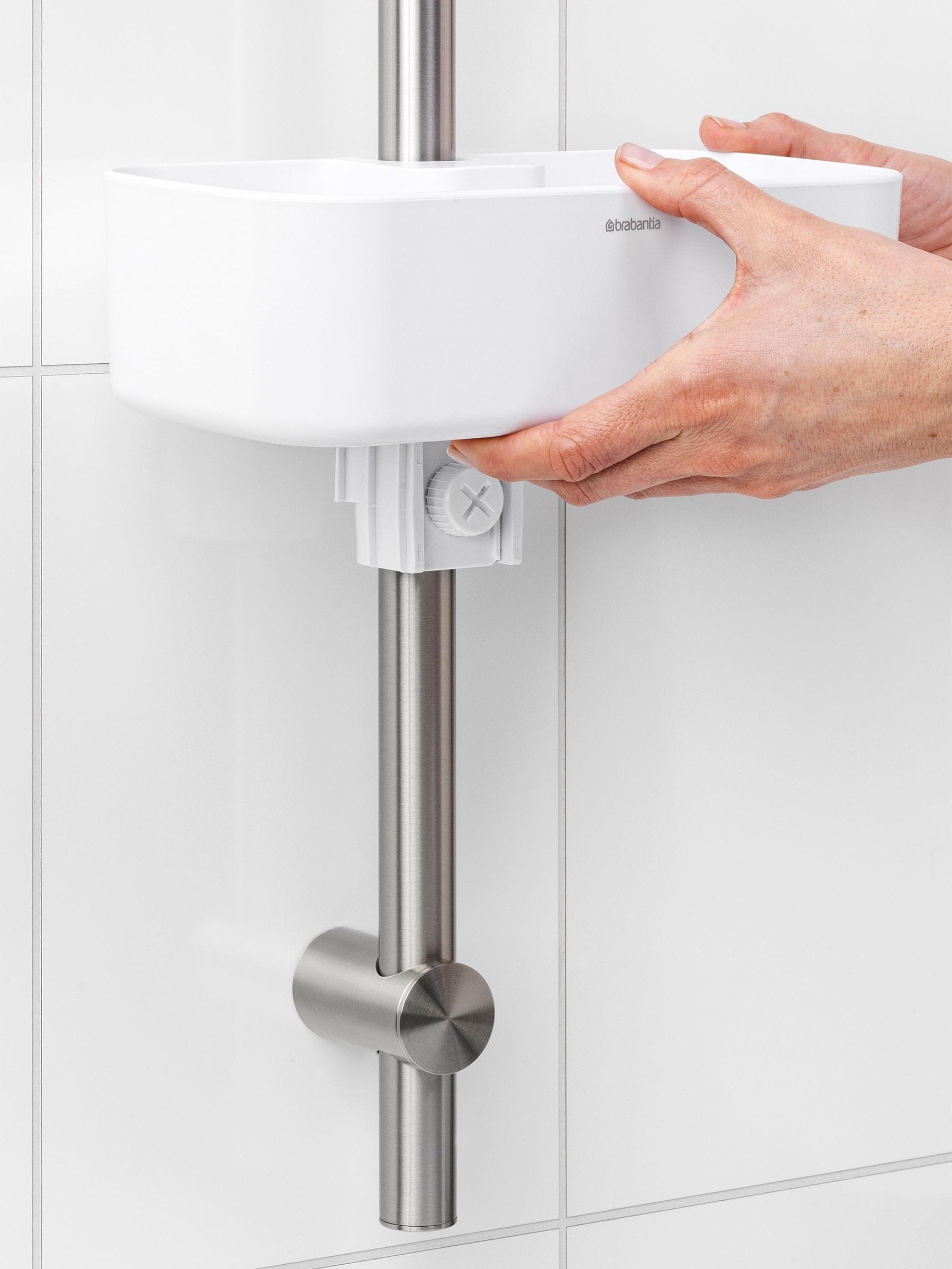 Brabantia White ReNew Shower Caddy - British product