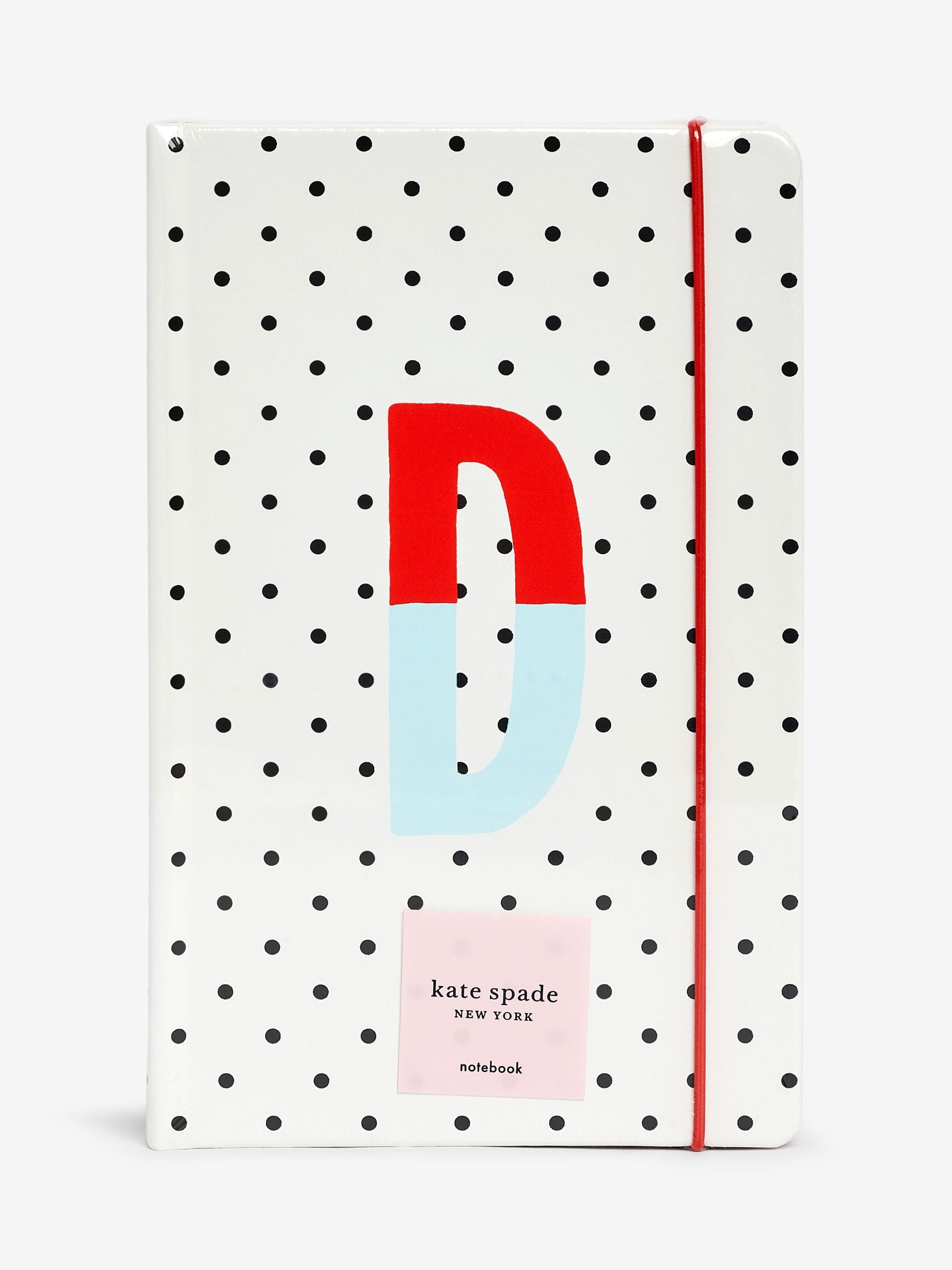 Kate Spade notebook polka dot initial large - British product
