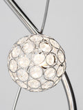 BHS Silver Orianna 3 light floor lamp - British product