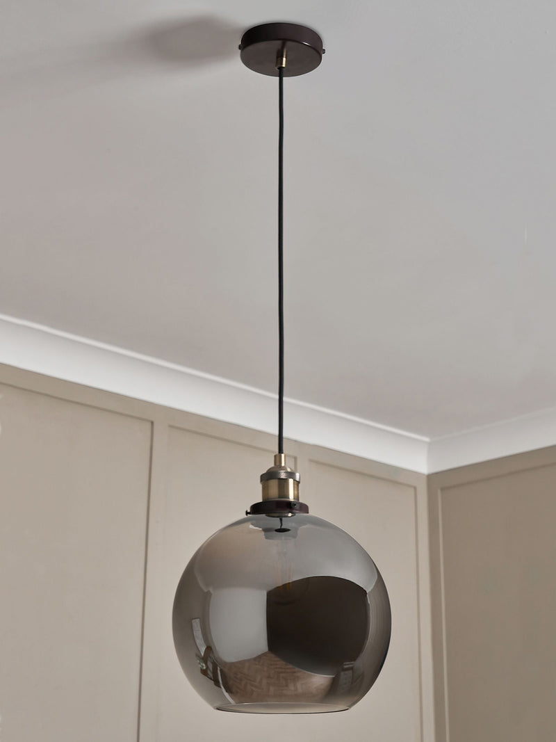 BHS Bronze pendant ceiling light, imported from the UK