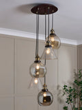 BHS Bronze Carter Industrial Pendant Ceiling Light