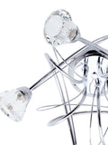 BHS Silver Marianne 5 light flush ceiling light (British brand)