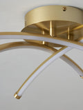 BHS Aalto cross over LED flush ceiling light - British product