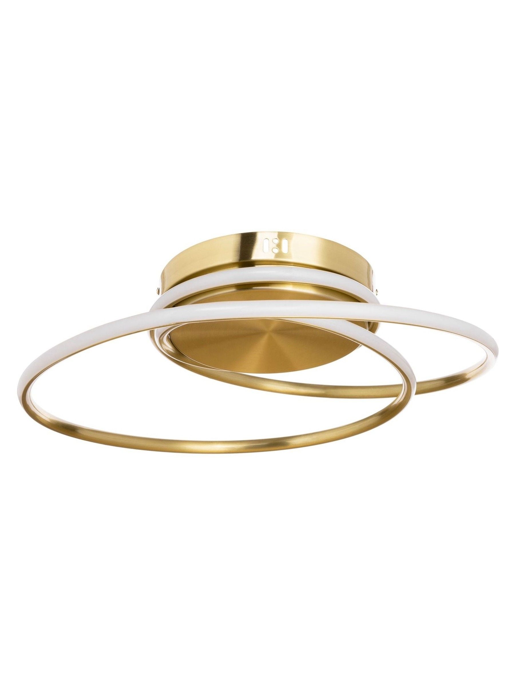 BHS brass Pei rings LED ceiling light 48cm - British product