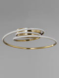 BHS brass Pei rings LED ceiling light 48cm - British product