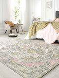 Origin Rugs Pink Vogue vintage style rug, imported from the UK