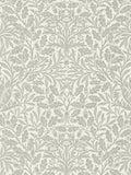 Morris & Co. Grey Pure Acorn wallpaper 10.05M (British brand)