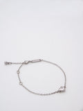 Ted Baker Silver Tone Crystal Heart Bracelet (British brand)