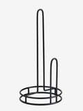 Sage green wire kitchen roll holder (British brand)