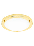 BHS Brass Delphi large flush bathroom ceiling light - British product