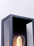 BHS Black Minerva outdoor wall light, UK version