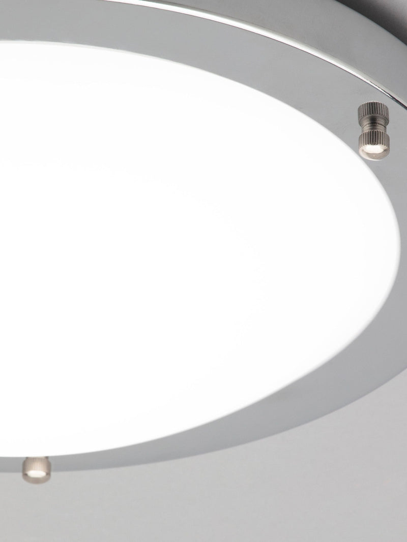 BHS Silver Delphi flush ceiling light - British product