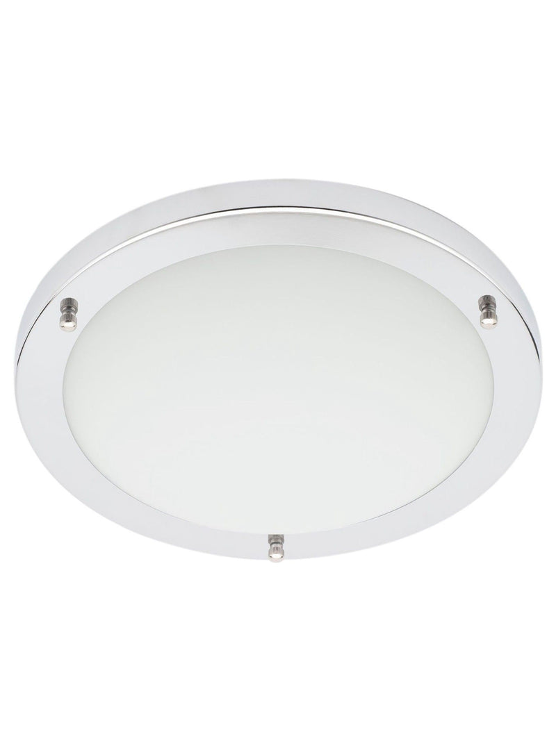 BHS Silver Delphi flush ceiling light - British product