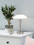 BHS Chrome Archie Touch Lamp