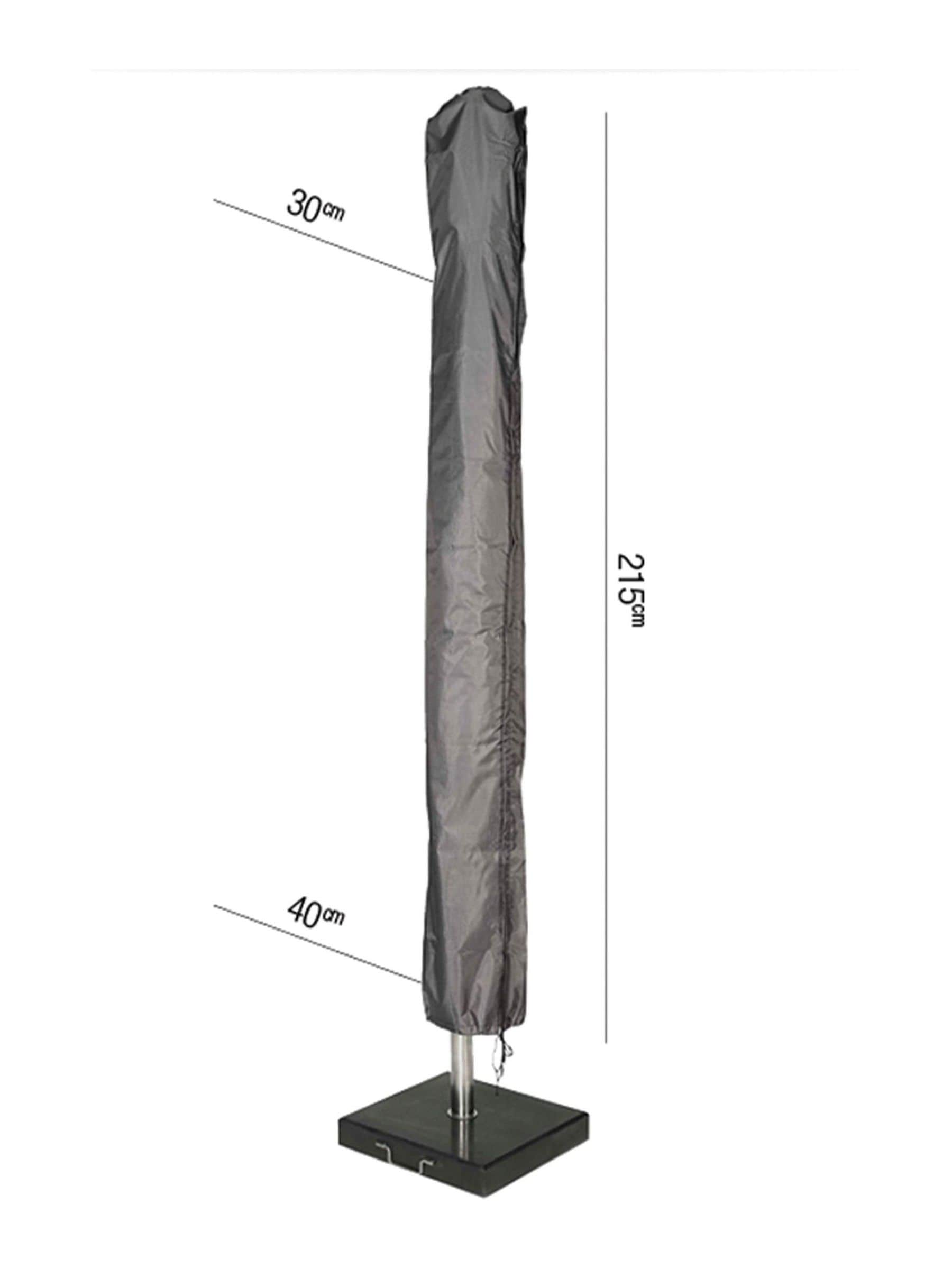 Aerocover grey parasol cover 215x30/40cm, imported from the UK