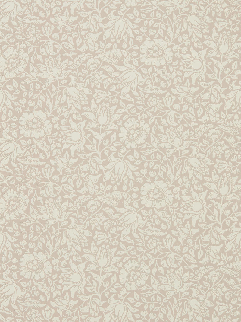 Morris & Co. Pink Mallow wallpaper 10.05M (British brand)