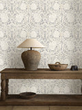 Morris & Co. Black Pure Pimpernel wallpaper 10.05M - British product