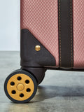 Rock Luggage Rose Pink Vintage Medium Suitcase