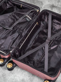 Rock Luggage Rose Pink Vintage Medium Suitcase