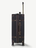 Rock Luggage Black Vintage Medium Suitcase