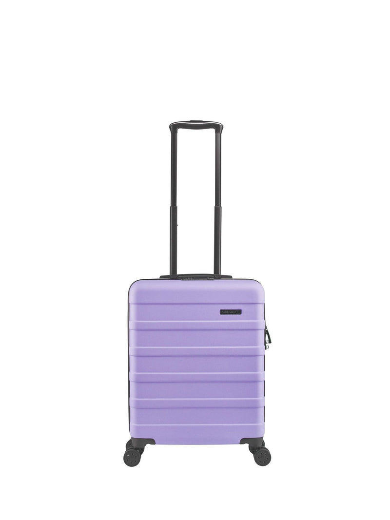 Cabin Max Purple Anode 40L ABS Cabin Carry On Hand 55x40x20cm Luggage