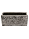 Charles Bentley grey slate effect trough planter 60cm, UK version
