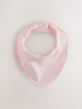 Pink baby dribble bibs 5 pack (British brand)