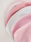 Pink baby dribble bibs 5 pack (British brand)